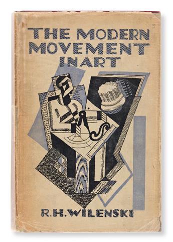 EDWARD MCKNIGHT KAUFFER (1890-1954).  [ART DECO DUST JACKETS & DESIGN]. Group of 7 books. 1920s-30s. Sizes vary.